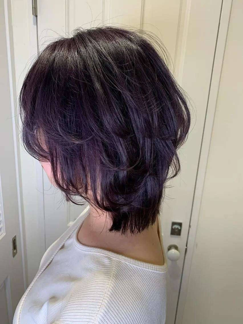 ショート レイヤーカット ウルフカット ウルフレイヤー ⭐️店長　藤野 正博⭐️のヘアスタイル