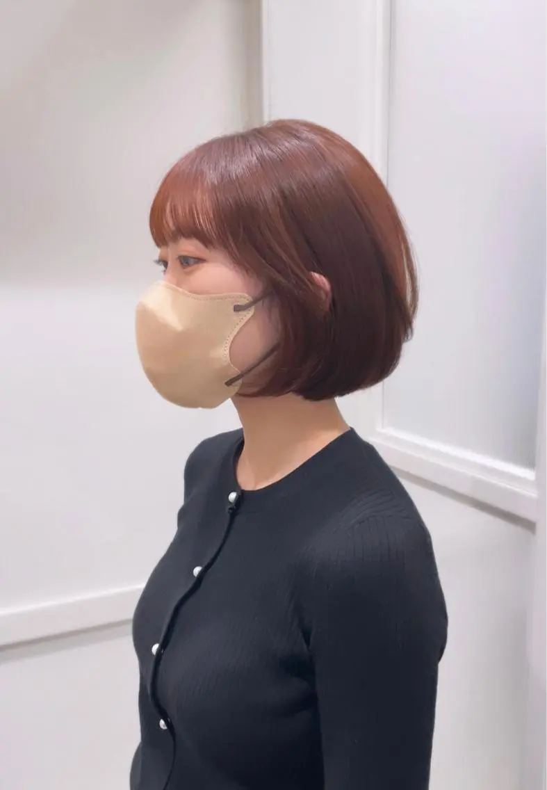 ショート カット ヘアカラー トリートメント Yuka ∥ 深層筋 ×睡眠改善ヘッドスパのヘアスタイル