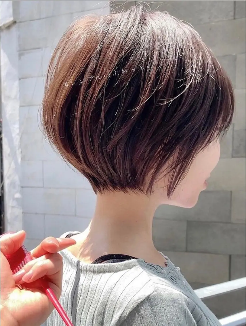ショート 福本 可奈子のヘアスタイル