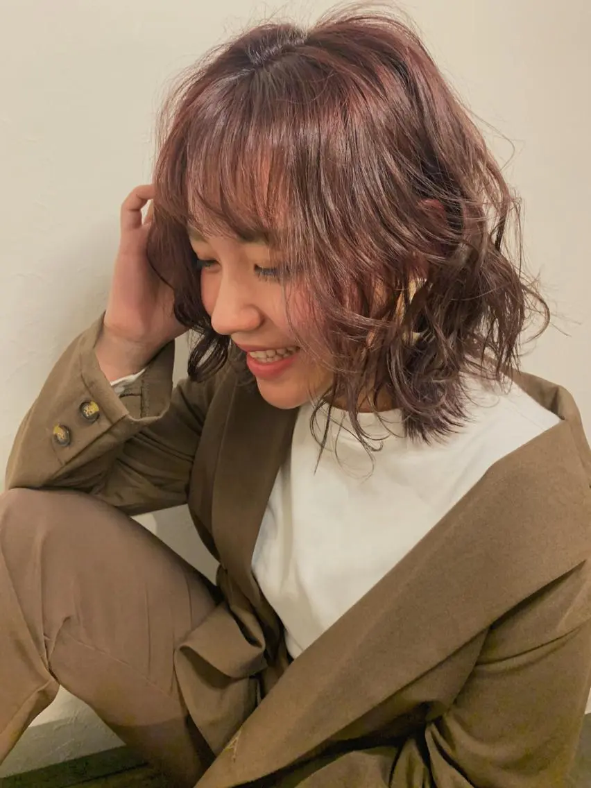 ミディアム カラー ヘアカラー m ā l o.🌷 サカモトマイコのヘアスタイル