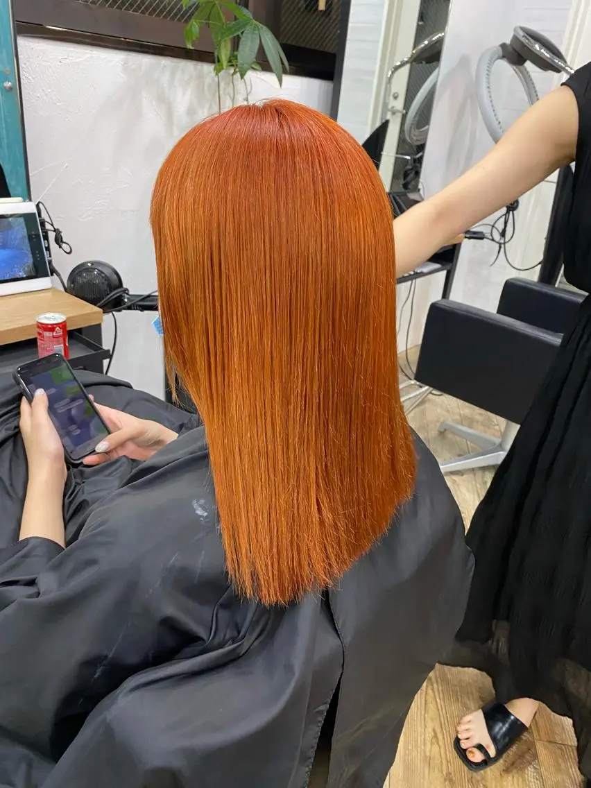 セミロング 榎園 由美のヘアスタイル