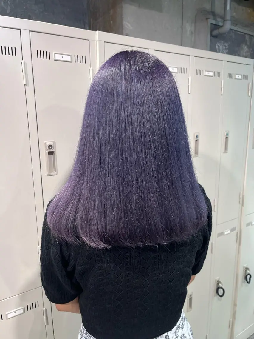 ロング ヘアカラー トリートメント ヘッドスパ ヘアセット 🪞透明感カラー🫧 縮毛矯正🥇かずきのヘアスタイル