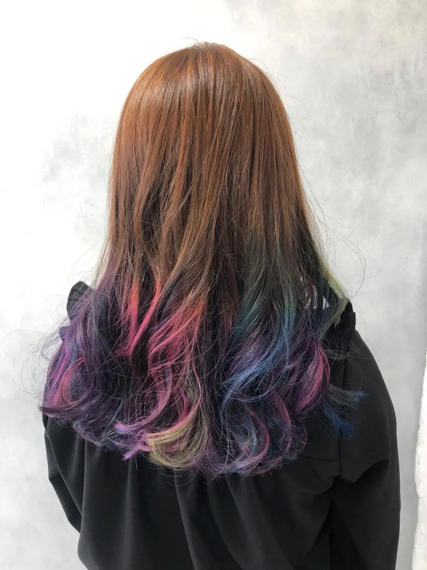 ロング カラー welring hair salonのヘアスタイル