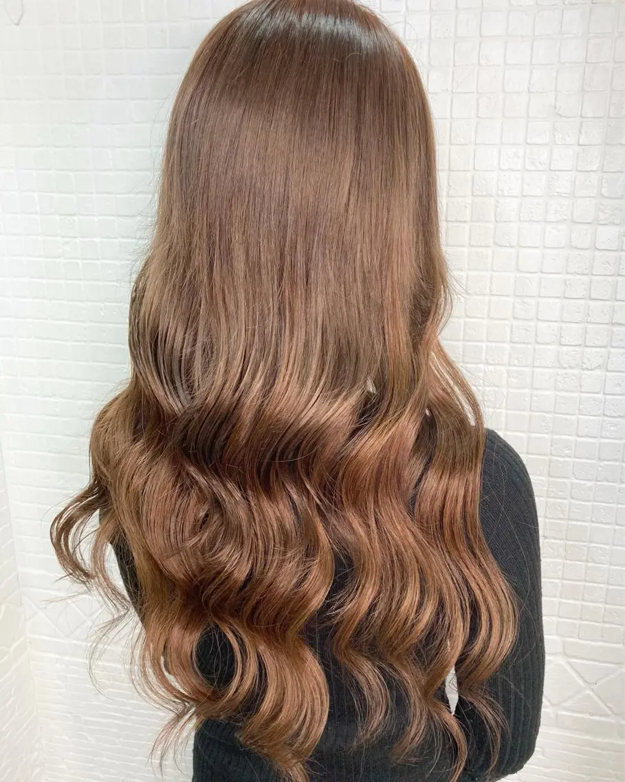 ロング エクステ ANKH CROSS 🦋mako🦋のヘアスタイル