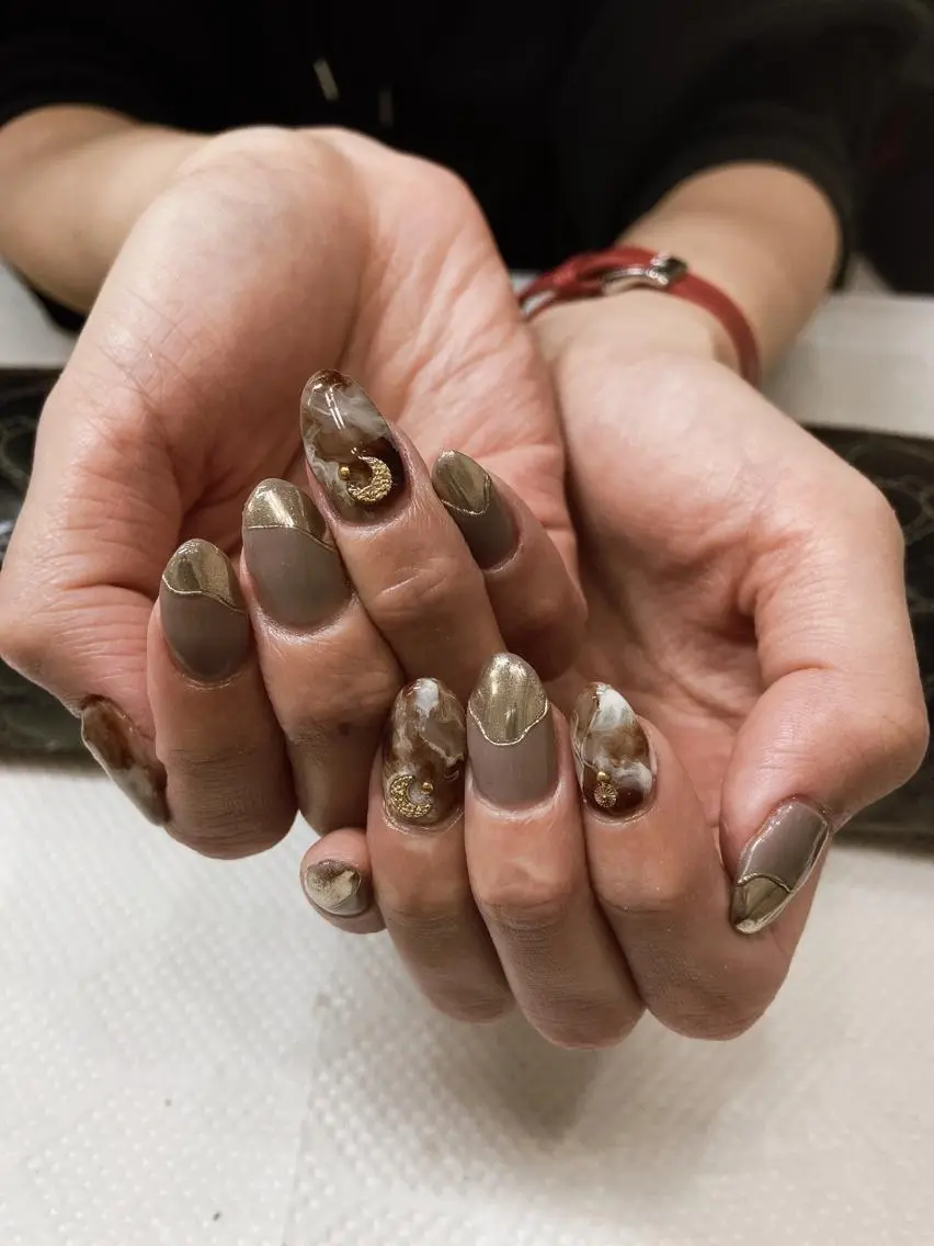 ネイル ニュアンスネイル Nail Salon MUSEのネイルデザイン
