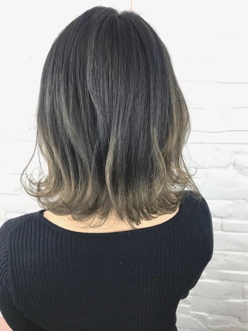 ミディアム カラー カット ヘアカラー トリートメント 🎊ルービック 京橋店💛のヘアスタイル