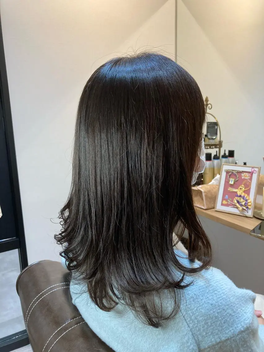 ロング 髪質改善 矯正マスターKENのヘアスタイル
