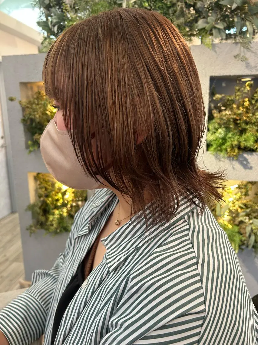 ミディアム カラー ブリーチ ブリーチ/ヘアセット 🪞🌙minamiのヘアスタイル