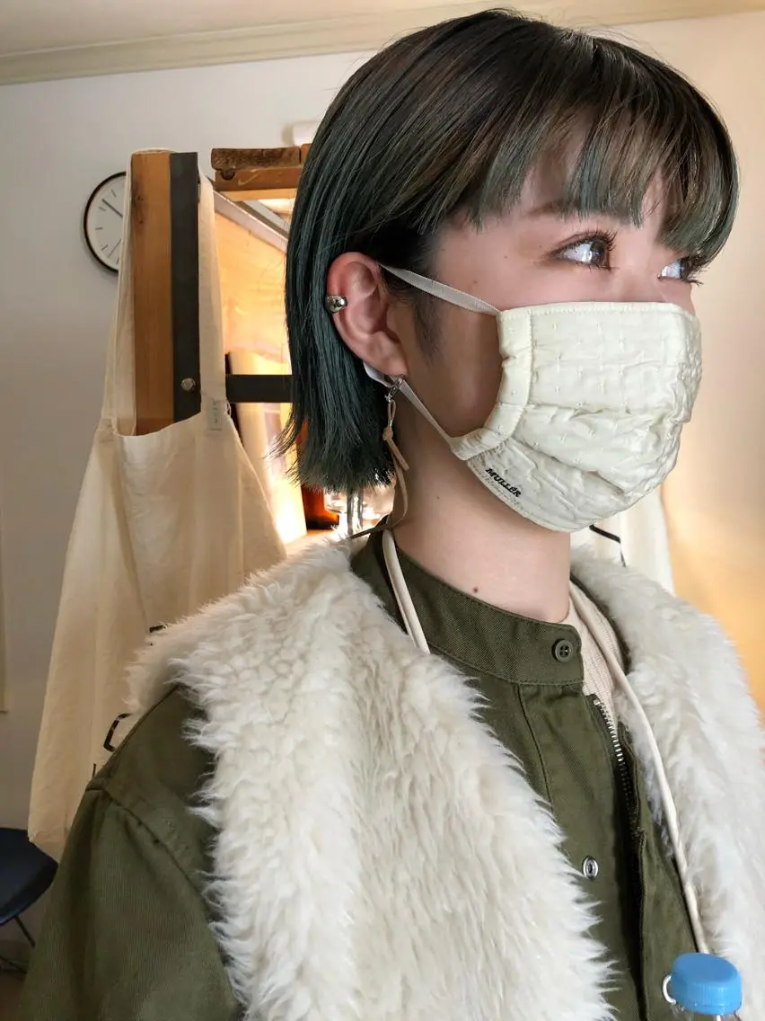 ショート カラー eri kinjoのヘアスタイル
