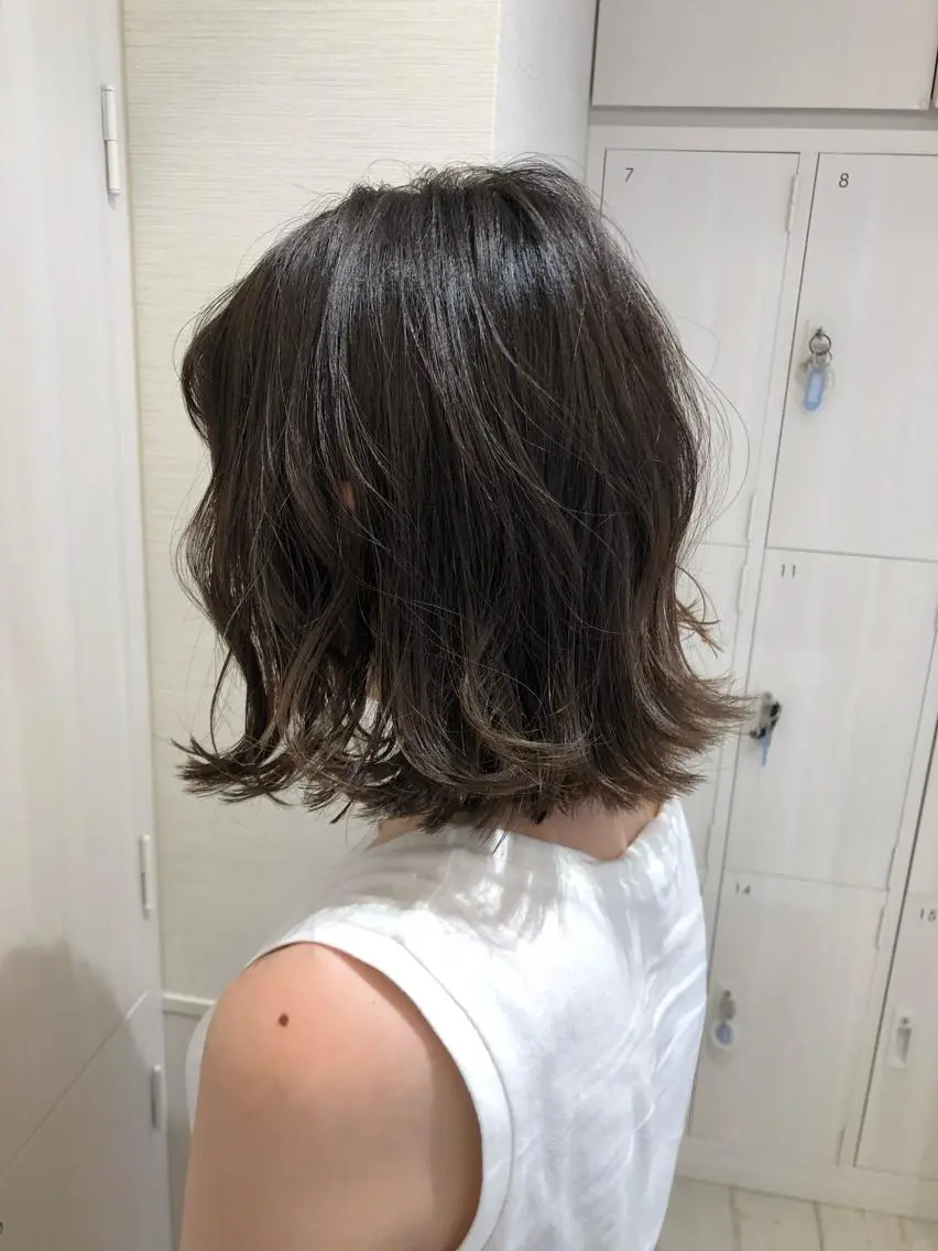 ショート カラー 似合わせカット/ レイヤーカット/新谷のヘアスタイル