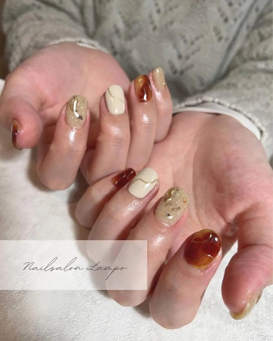 ネイル ハンドネイル lampo yukoのネイルデザイン