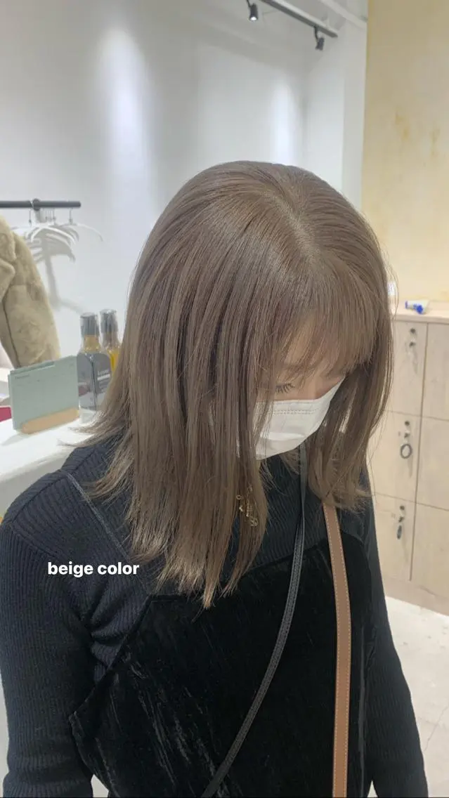 カラー カット ヘアカラー トリートメント ブリーチなしWカラー /レイヤー🎀マリノのヘアスタイル