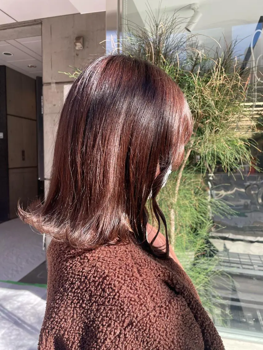 ミディアム カラー ベージュカラー ブリーチ ラベンダーカラー ラベンダーベージュ ヘアカラー 🧁はるひ/ ZEST Ivy🎀のヘアスタイル