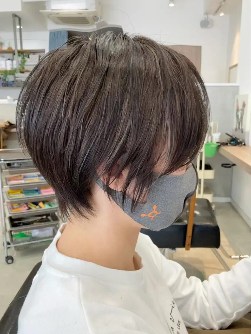 ショート ショートヘア 中江 翔のヘアスタイル
