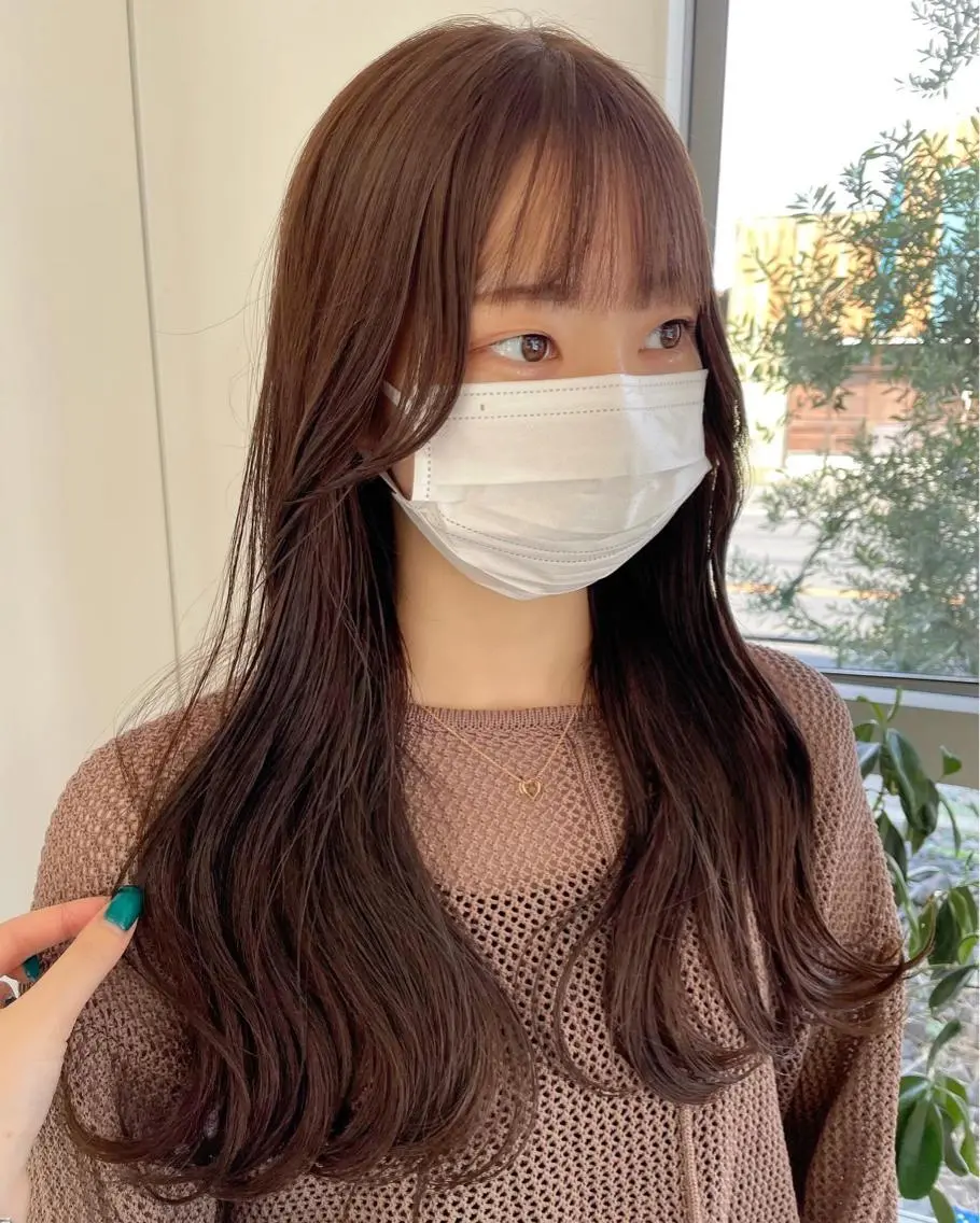 ロング カラー mir MIYUのヘアスタイル
