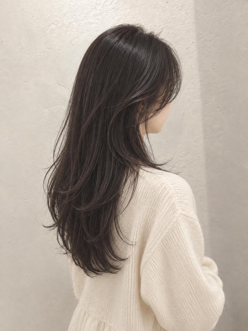 ロング フラウ 桃谷店のヘアスタイル