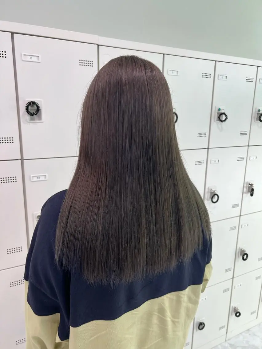 ロング カラー ブラウンカラー ブリーチなし特化 美容師💖SAE💖のヘアスタイル