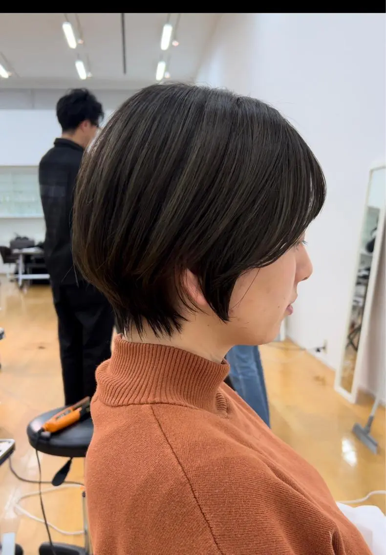ショート 丸みショート 似合わせカット ショートヘア 名駅/艶韓国風ヘア miyabiのヘアスタイル