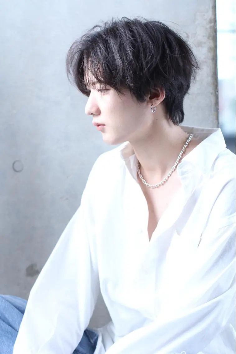 メンズ センターパート メンズパーマ カット パーマ トリートメント ヘアセット 【メンズ特化】 ムネカタ アキトのヘアスタイル