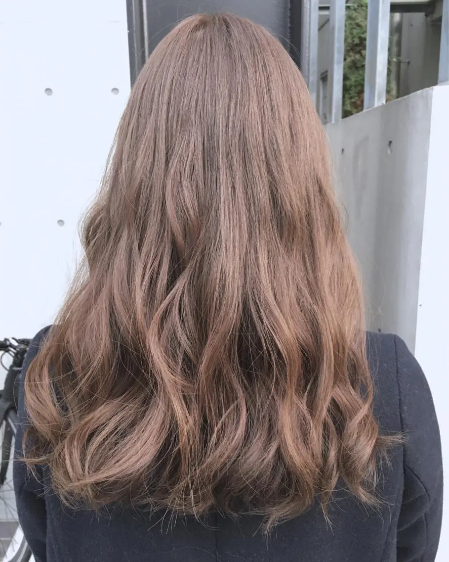 ショート ミディアム セミロング ロング カラー パーマ ベージュカラー ハイトーンカラー ロング ✨髪質改善縮毛矯正✨ 宇田川修平のヘアスタイル