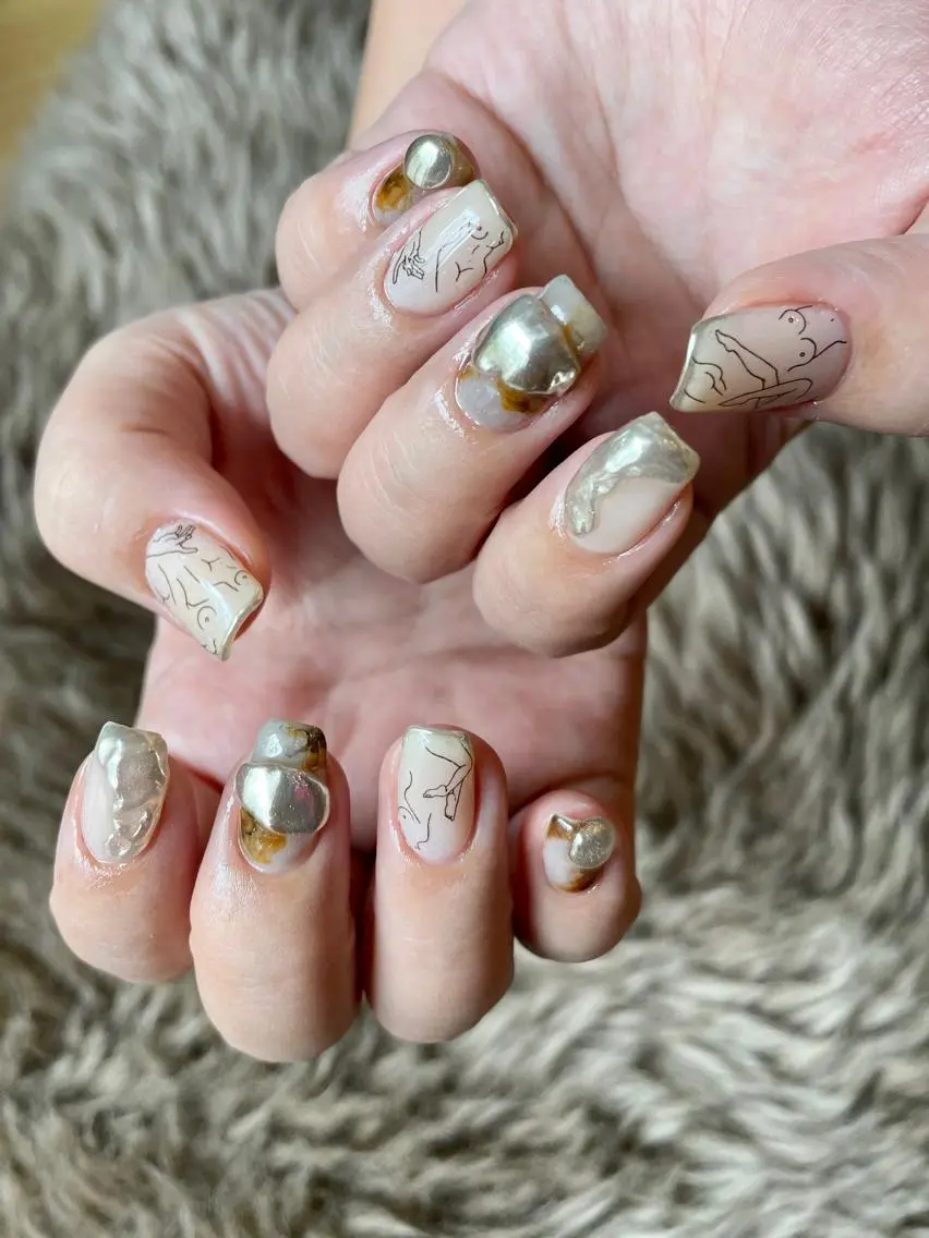 ネイル Nail salon Euphoriaのネイルデザイン