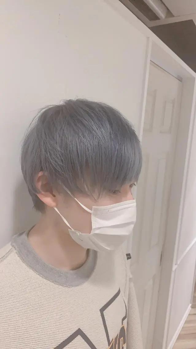 ショート アッシュ Eleanor川崎店 蝦名 樹希也のヘアスタイル