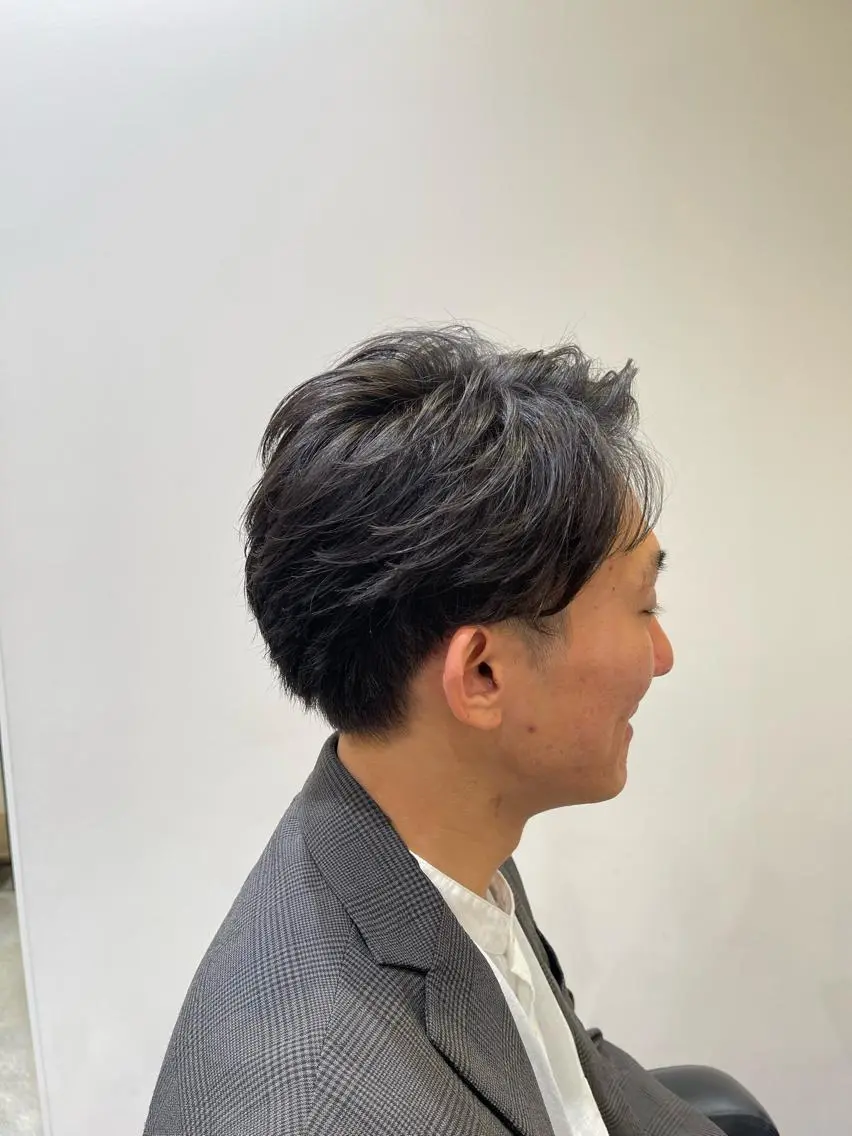 ショート メンズ ビジネス ✂︎髪質改善・ Yuitoのヘアスタイル