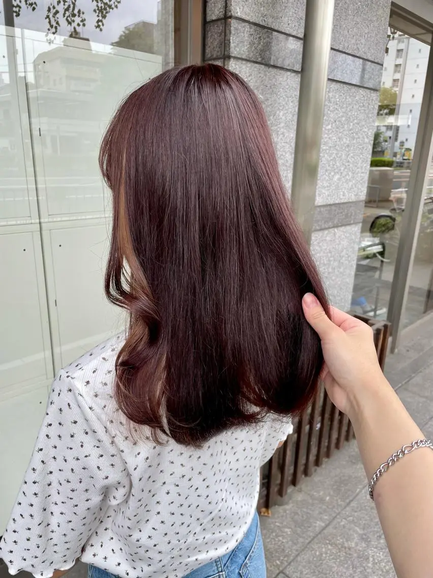 セミロング カラー 🫧ヒシダアキ taboo.i🫧のヘアスタイル