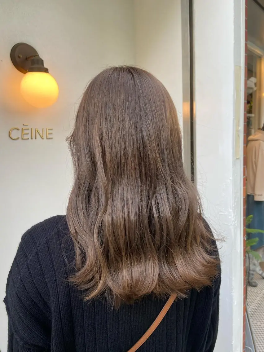 カラー ヘアカラー トリートメント なかむら ゆきのヘアスタイル
