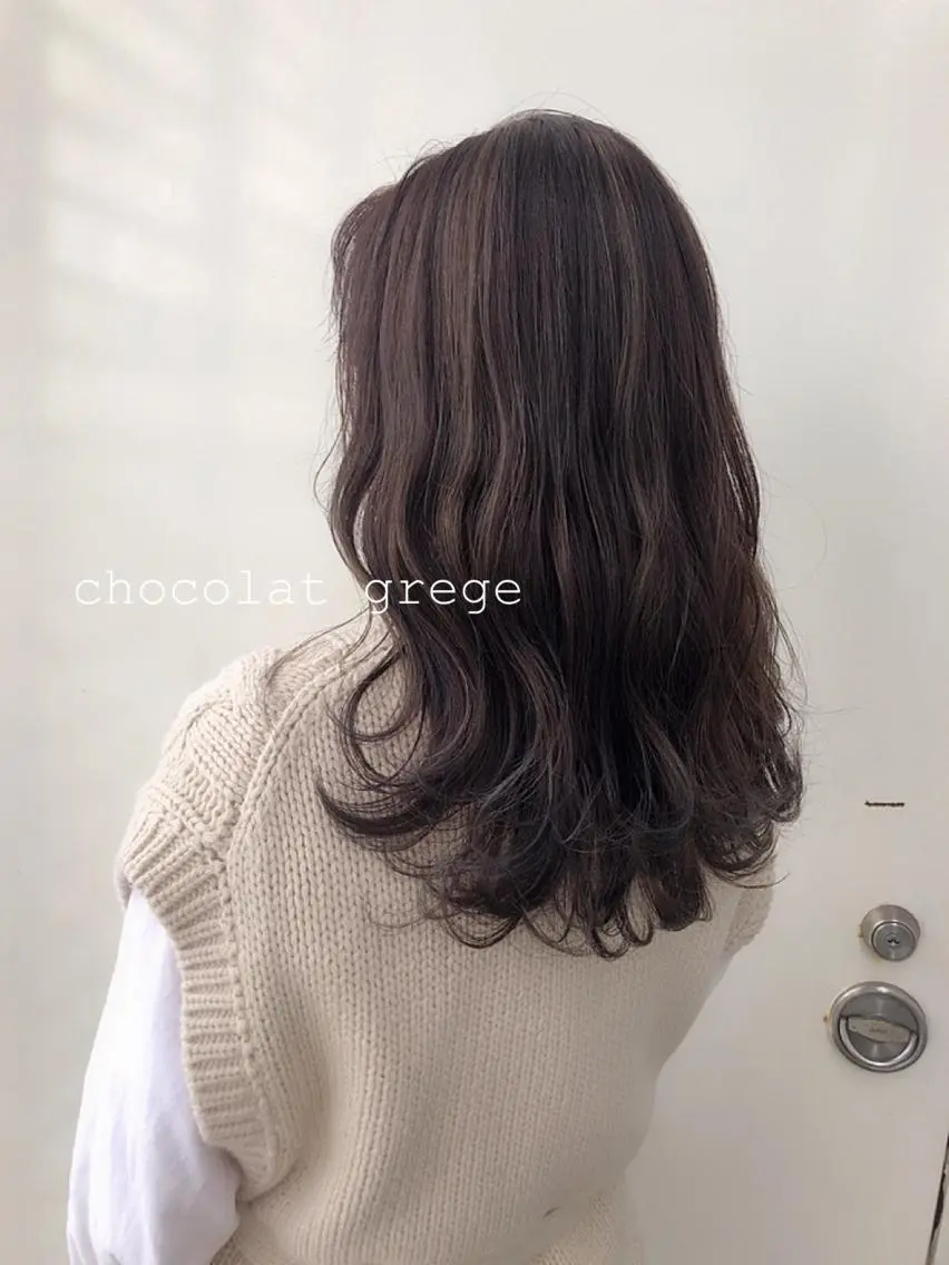 セミロング カラー ヘアアレンジ NANA/trend style🕊🍑のヘアスタイル
