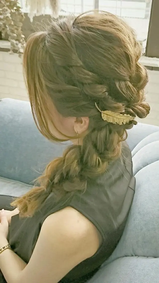 ロング ヘアアレンジ ヘアセット 植田 真理のエステ・リラクイメージ