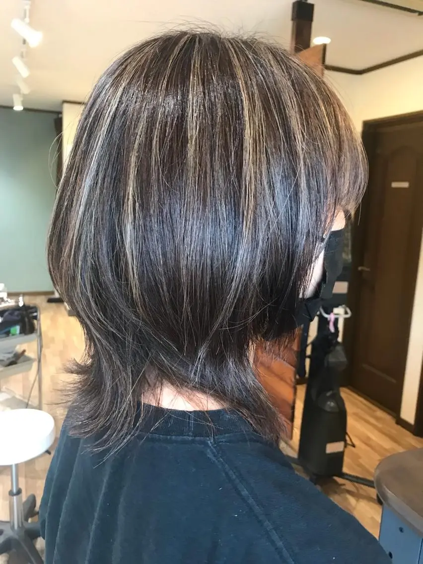 ミディアム カラー Ray hair 春日部のヘアスタイル