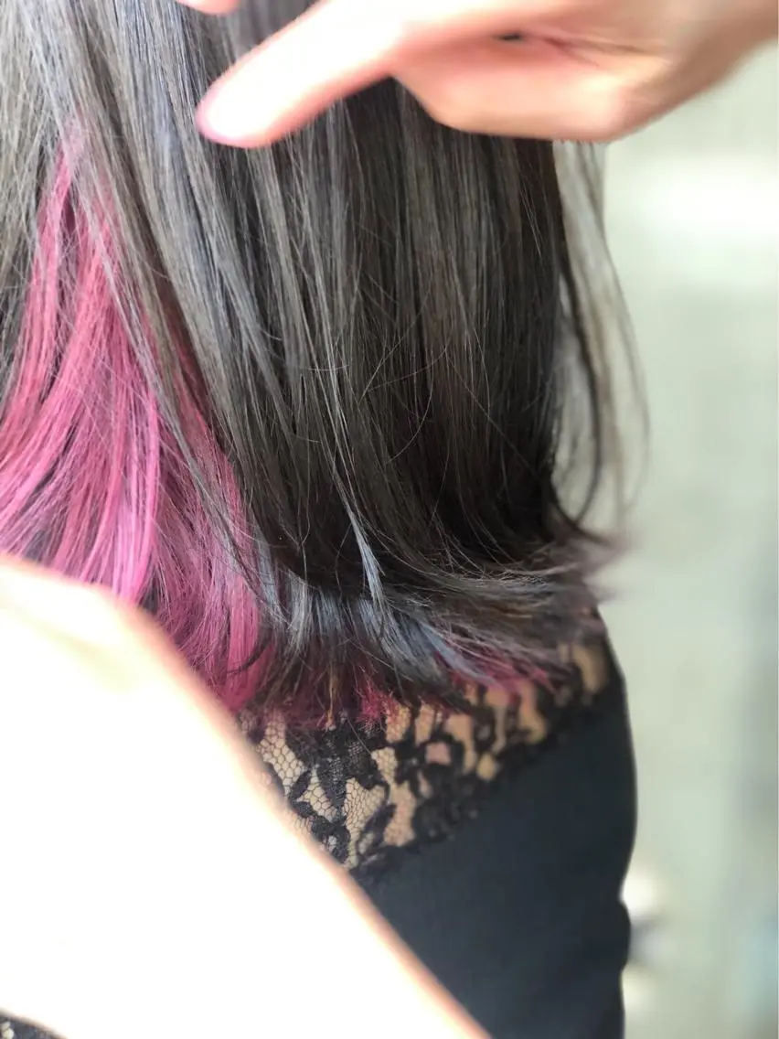 カラー 両国駅徒歩1分⭐️ アイロン仕上げのヘアスタイル