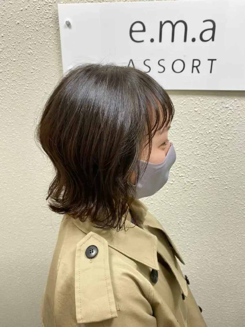ショート ボブ 美谷添（ミヤゾエ） まどか大人ヘアサロンのヘアスタイル