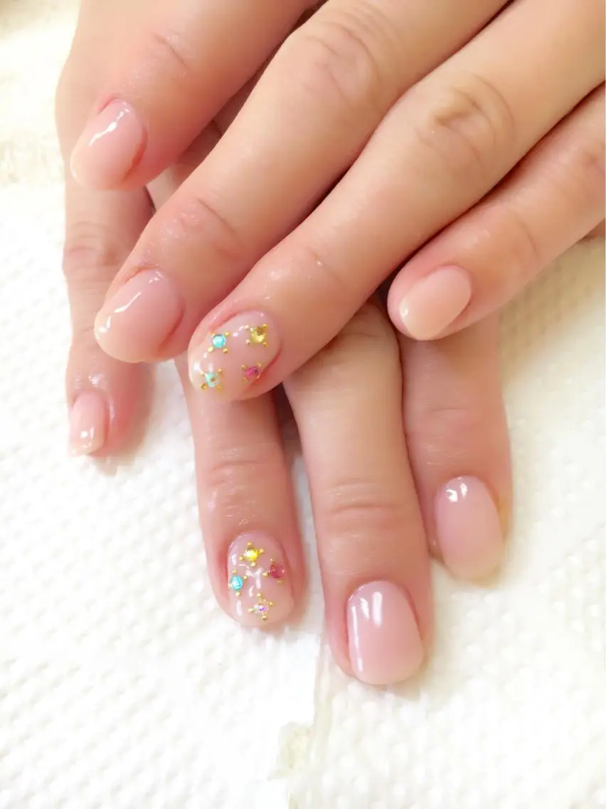 ネイル アートネイル シンプルネイル clover nailのネイルデザイン