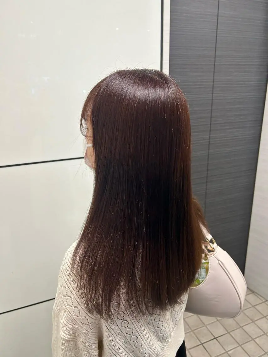 ロング カラー カット ヘアカラー トリートメント 🇰🇷レイヤー/ト レンドまつげ🎀ミキのマツエク・マツパデザイン