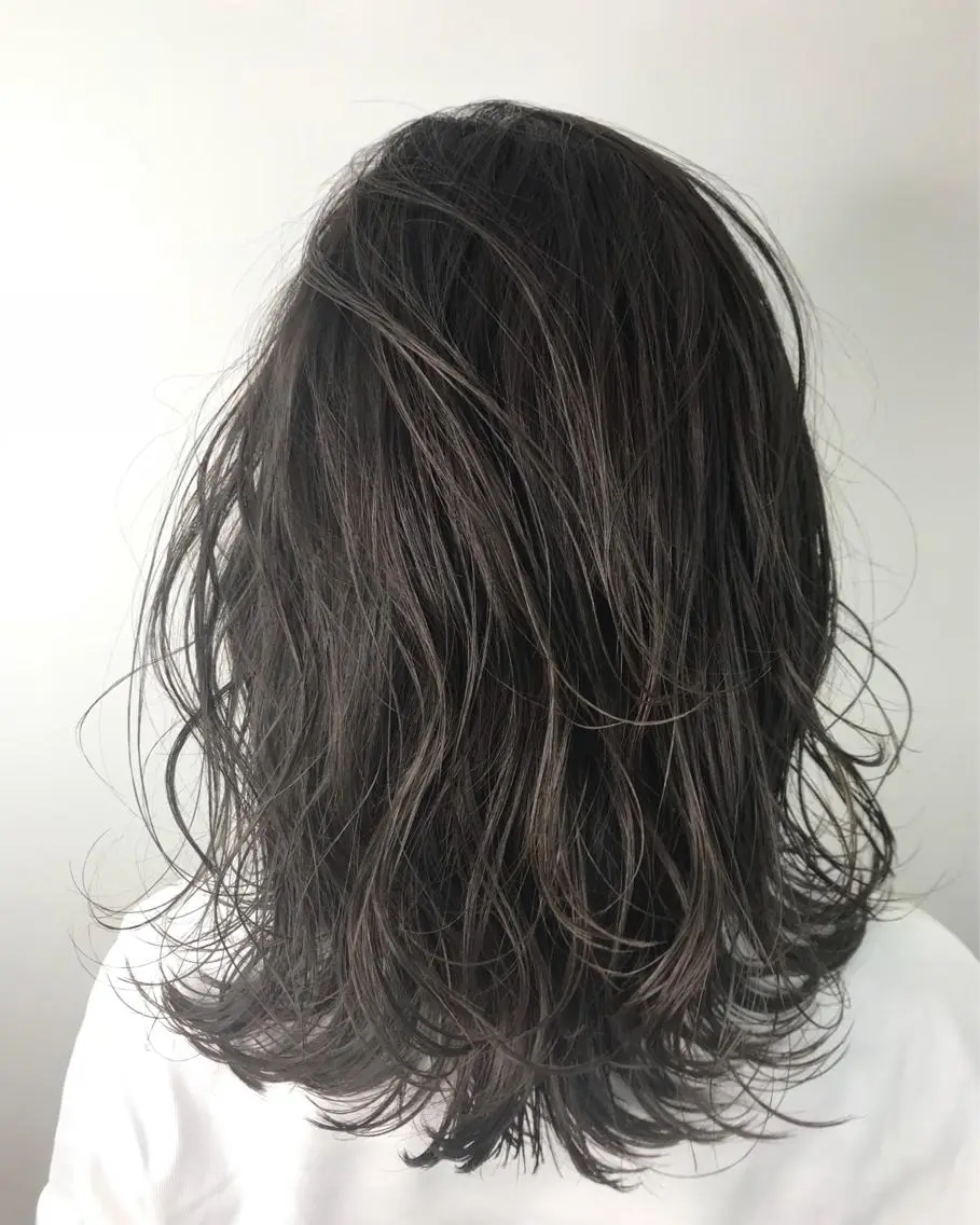 カラー カット ヘアカラー 酸性ストレート/ブリ ーチなし/中村 匠のヘアスタイル