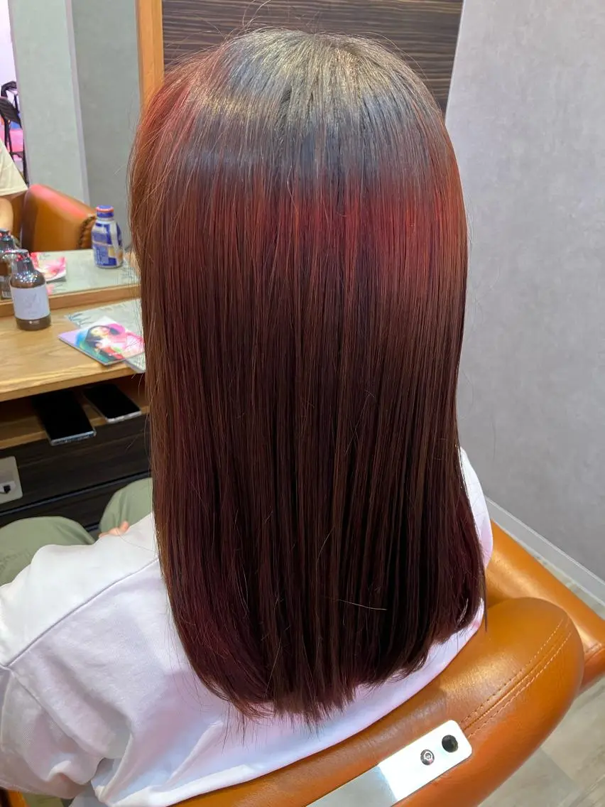 ロング 黒木 翔平のヘアスタイル