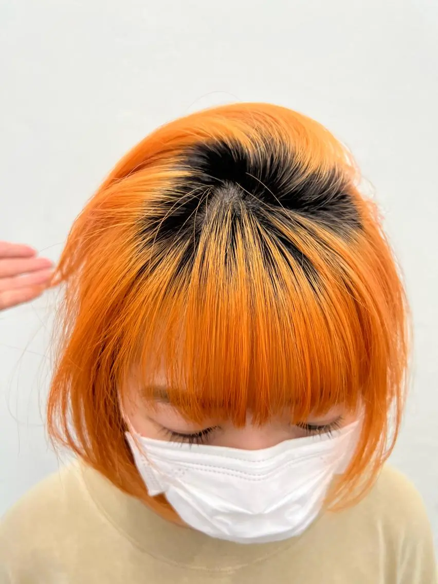 ショート カラー ヘアアレンジ ハイトーンカラー ヘアカラー トリートメント HARU//原宿🤍 リピート率NO.1のヘアスタイル