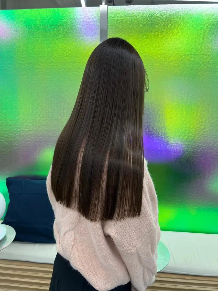 ロング ヘアアレンジ パーマ カラー アディクシーカラー アッシュ ベージュカラー ブラウンカラー ブラウンベージュ カット トリートメント 【ヘアケア特化型】 newi天王寺のヘアスタイル