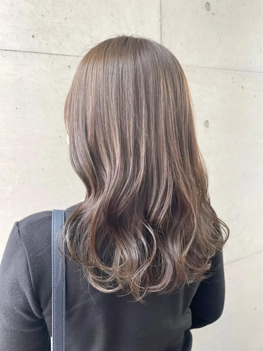 ミディアム ヘアカラー ✨achieve hair✨のヘアスタイル