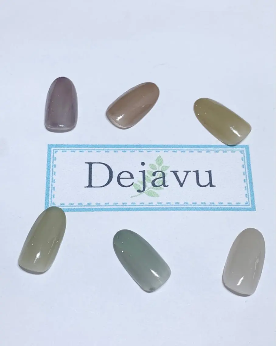 ネイル アートネイル クリアネイル Nail salon Dejavu 🌿のネイルデザイン