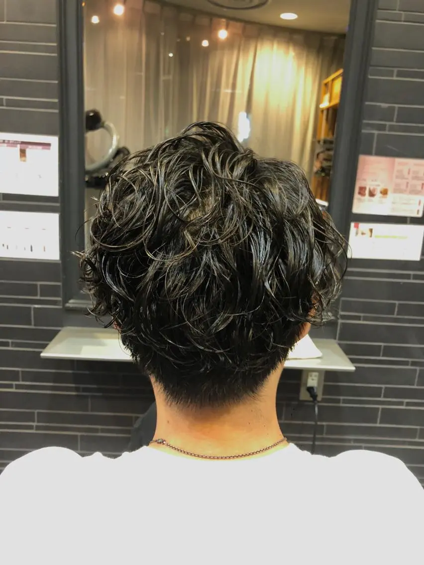 ショート パーマ カット パーマ トリートメント 高橋 芽衣のヘアスタイル