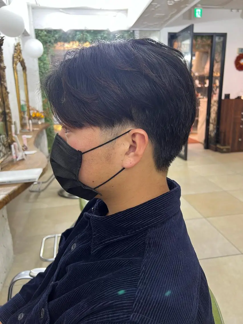 メンズ 刈り上げ 野崎 海翔のヘアスタイル