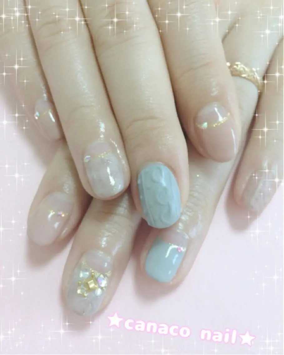 ネイル ハンドネイル ハンドケア ベテランネイル cnc nailのネイルデザイン