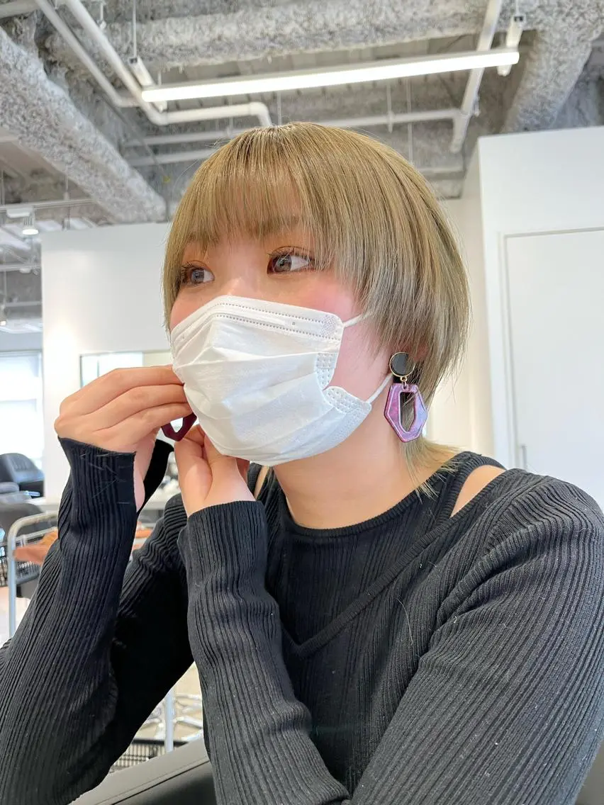 ショート ヘアカラー トリートメント 【代表】 辻龍樹のヘアスタイル
