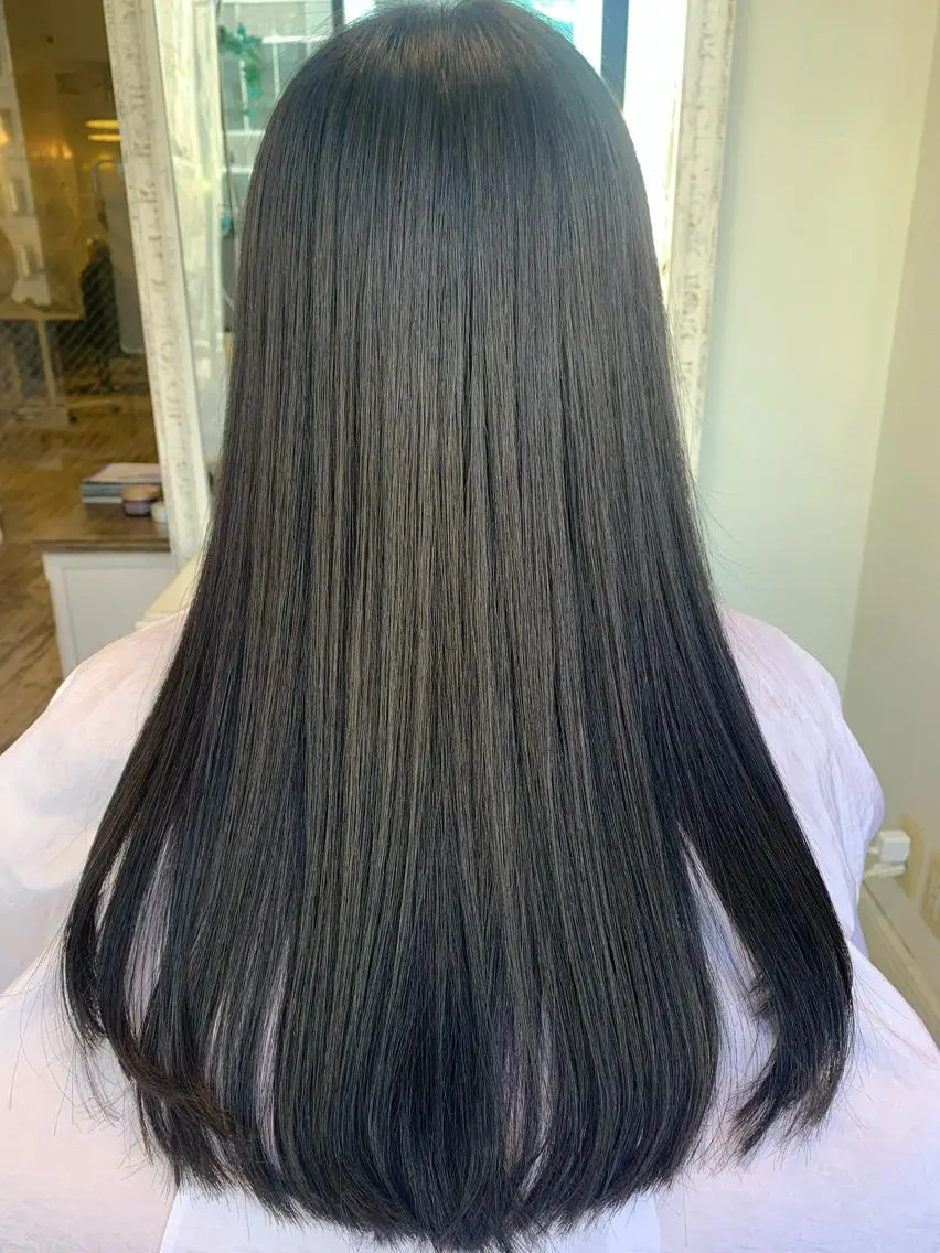 ロング カラー 小沼采唯👧🏼 海好きオヌちゃんのヘアスタイル