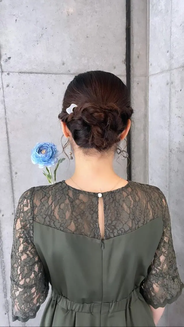 ヘアアレンジ ヘアセット 美髪× ヘアセット✨Araiのヘアスタイル