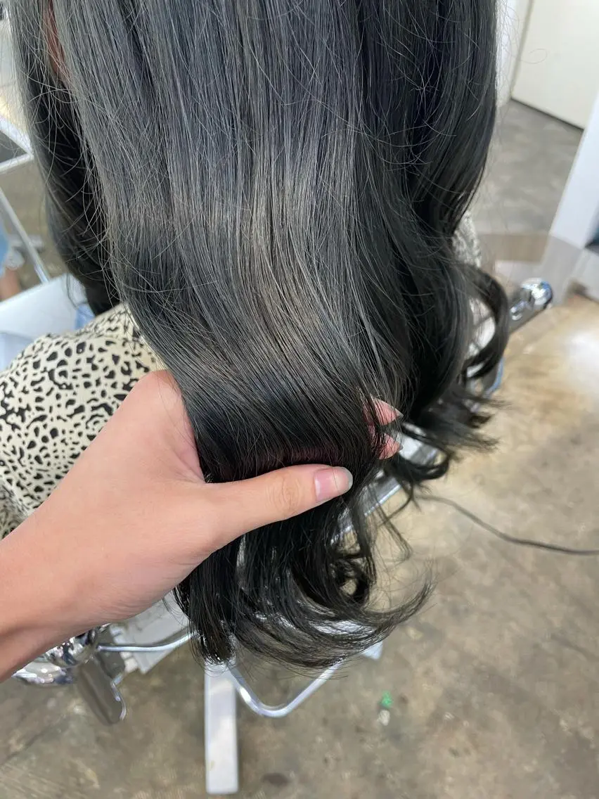 ロング カラー 韓国×網紅ヘア 🤍りん🤍のヘアスタイル