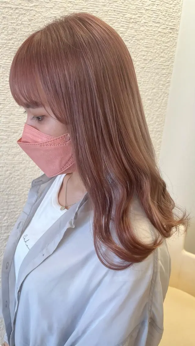 ロング カラー 暖色専門美容師🎀 お客様満足度◎のヘアスタイル